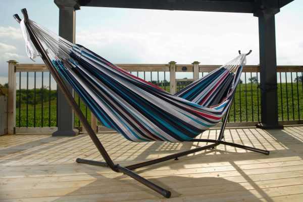 Vivere's Combo - Double Denim Hammock with Stand (9ft) - Image 2