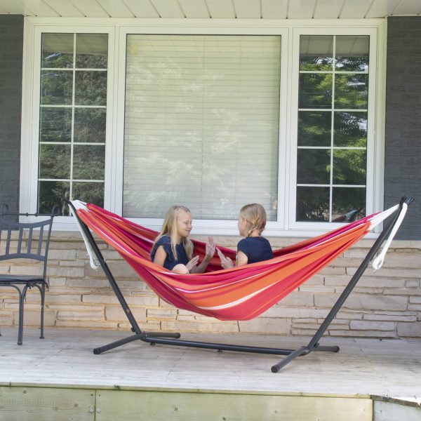 Vivere's Combo - Double Mimosa Hammock with Stand (8ft) - Image 3
