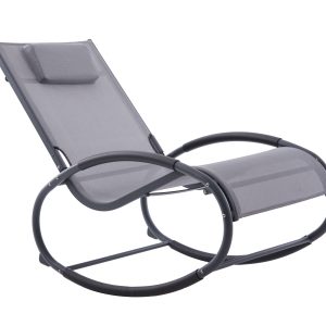 Wave Rocker Grey on Matte Black