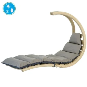 Alternative view of Swing Lounger - Anthracite / Taupe