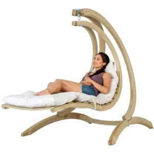 Alternative view of Swing Lounger - Creme