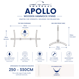 Apollo Hammock Stand - Image 5