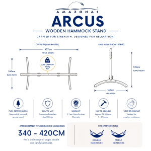Arcus Hammock Stand - Image 5