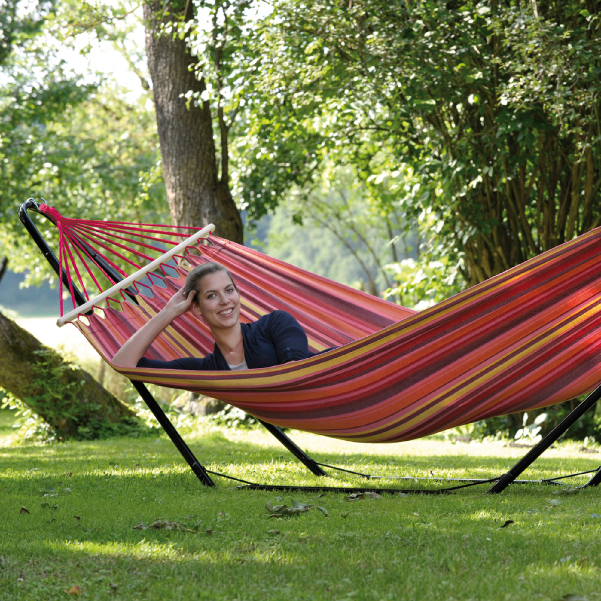 Beach Hammock & Stand Set - Image 2