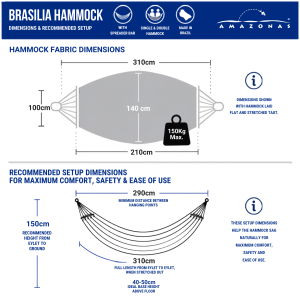 Brasilia Cappuccino Hammock - Image 4