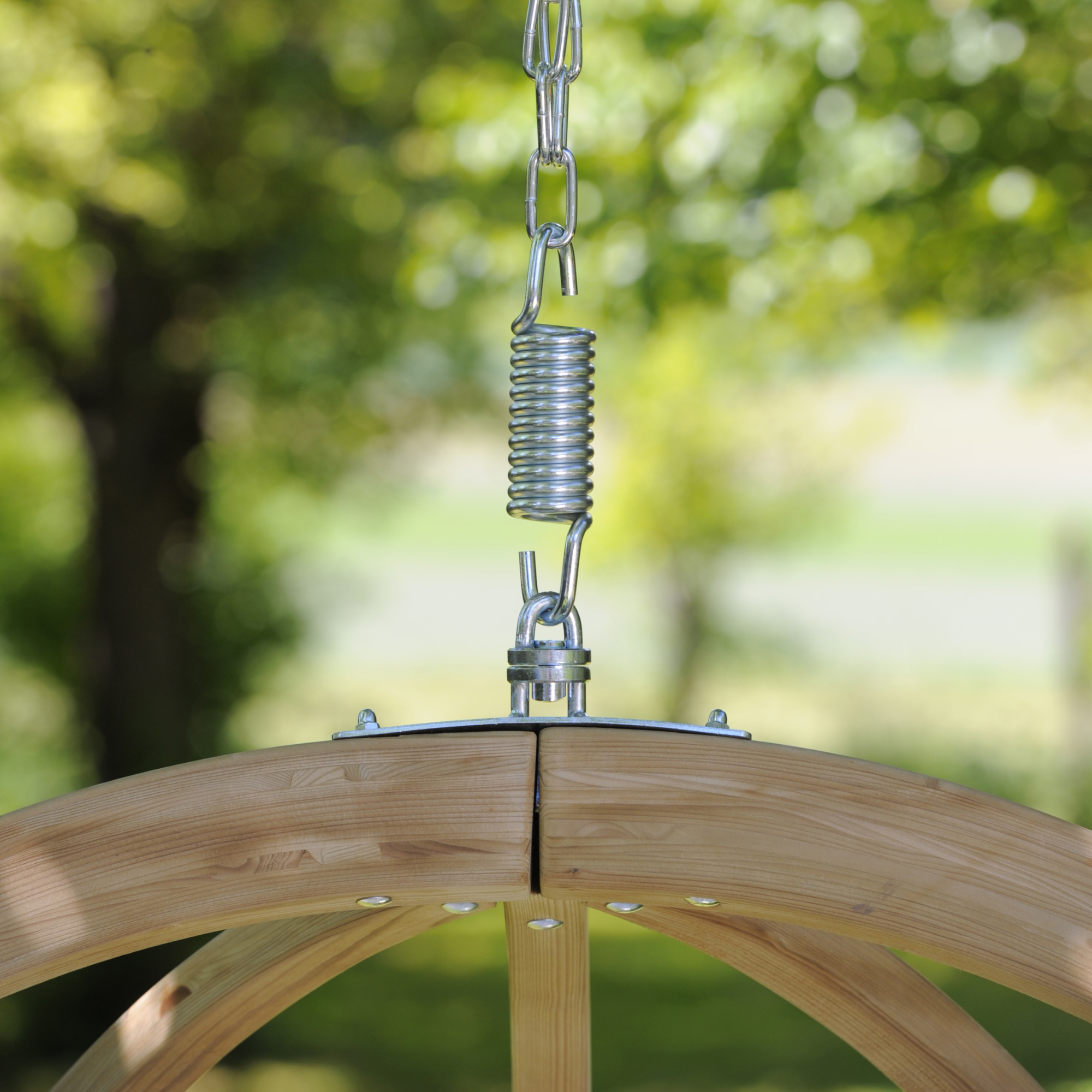 Globo Hanging Chair Taupe - Image 3